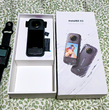 Insta 360 X3 Action Camera with Box, Gps Watch and Accessories