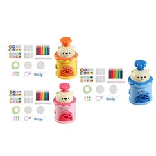 Macchina per la produzione di bottoni con parti portatile per lavori fai da te,