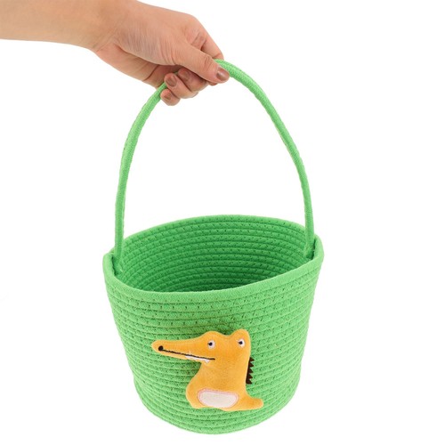 Geflochtener Taschen Geschenkkorb Baby Grüner Klebriger Reiskorb - Bild 7 von 12