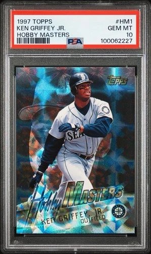 1997 Topps - Hobby Masters Ken Griffey Jr #HM1 PSA 10!!!! Mariners HOF