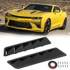 For Chevy Camaro Ss Ls Hood Vent Scoop Louver Scoop Cover Air Flow Intake Glossy