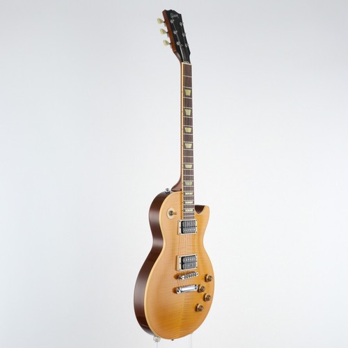 Used Gibson USA Gibson Les Paul Classic Plus Trans Amber 1999 S/N 9 3984 Guitar - Picture 8 of 15