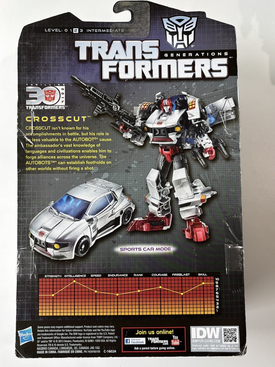 Transformers Generations Thrilling 30 CrossCut Deluxe MISC | eBay