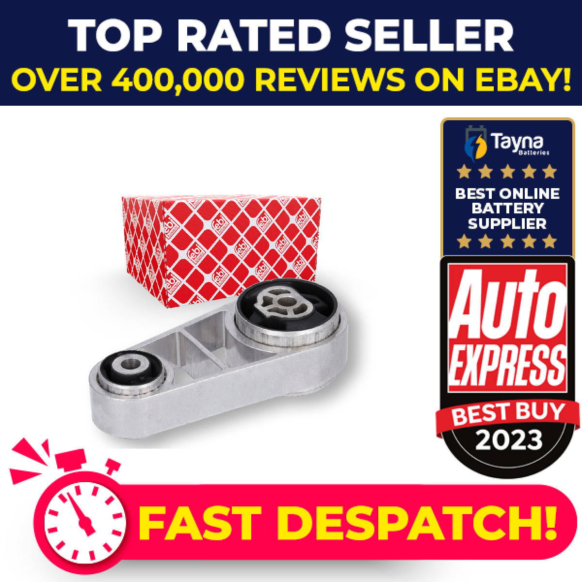 Engine Mount fits FORD MONDEO Mk3 1.8 Rear 00 to 07 Manual Transmission Mounting