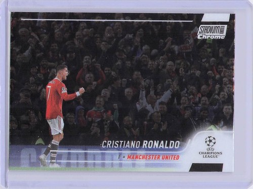 2022 Topps Stadium Club Chrome Cristiano Ronaldo Portugal Manchester United