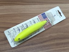 Lucky Strike Topwater Pencil Bait - Chartreuse Hard Lure USA Fishing