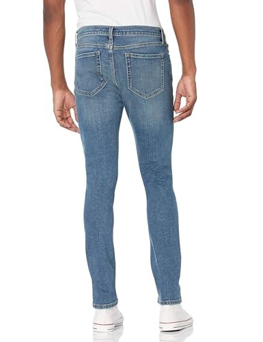 Amazon Essentials Herren Skinny Stretchjeans Mittelblau Vintage 34W/30L-image