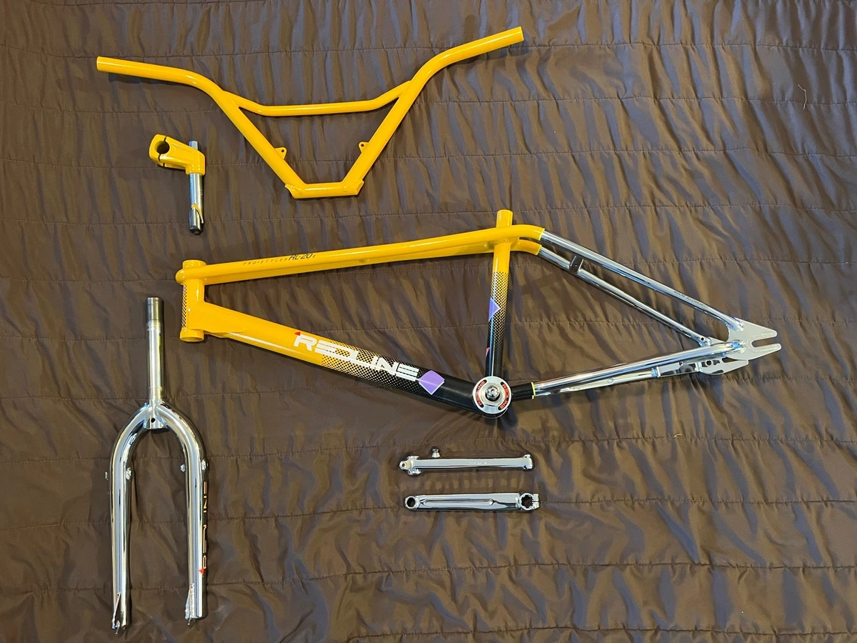 Frame, Fork & Extras 20 In BMX Bike-Old School Vintage Bicycle