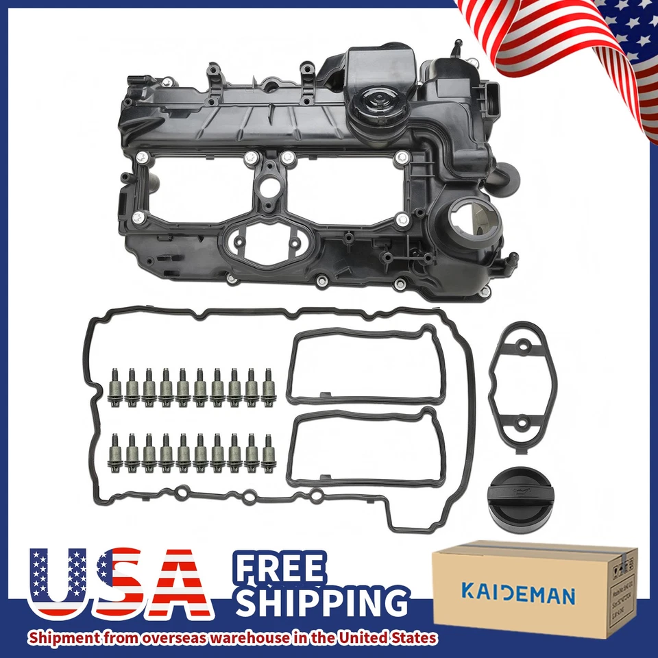 NUEVA cubierta de válvula de motor para BMW X5 528I 328I X3 Z4 320I X1 2012-2018 11127588412 Foto 2 de 4