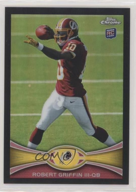 2012 Topps Chrome Black Refractor 220/299 Robert Griffin III #200 07d9