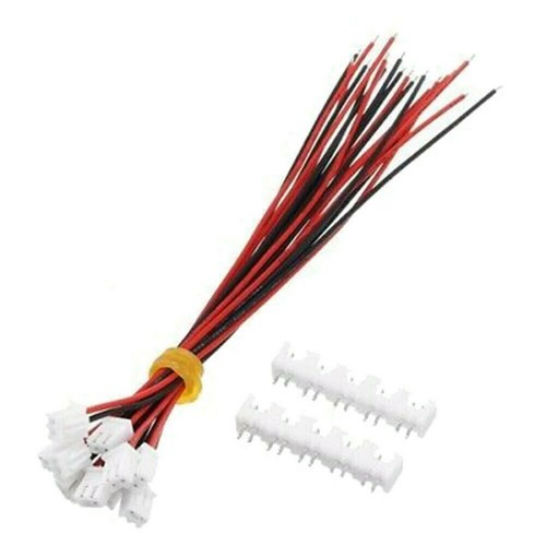Exceptionnel jeu de connecteurs de câbles XH2 54mm 23 broches mâle et femelle (10 jeux) - Photo 3/15
