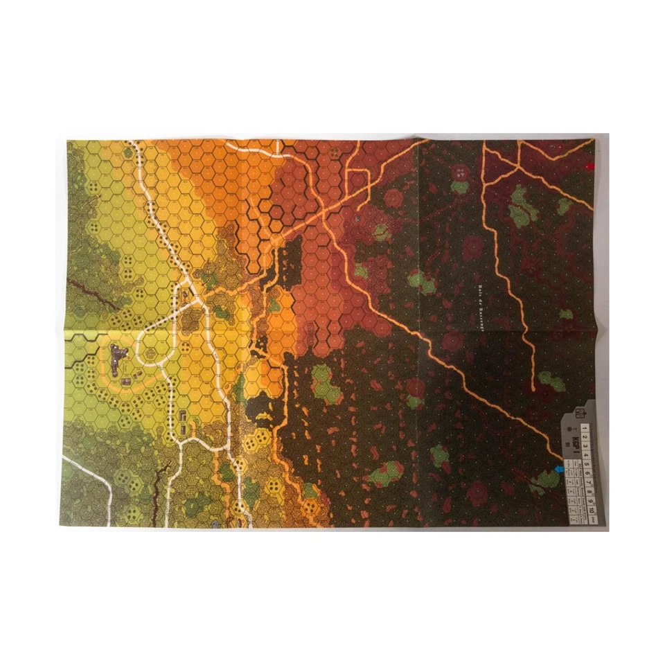 Avalon Hill Advanced Squad Leader Kampfgruppe Peiper I - Maps Only! EX - Image 2 of 2