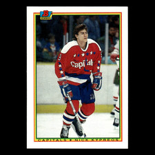 Nick Kypreos #67 1990 Bowman Washington Capitals Hockey Card NHL NM