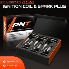 6x Ignition Coil Spark Plug Pack For Cadillac Gmc Chevy Buick 3.0l Pnt Uf569