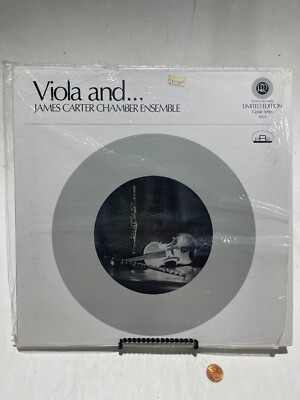 JAMES CARTER CHAMBER ENSEMBLE Viola And... REFERENCE RECORDINGS LP