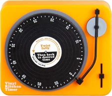Retro Vinyl Record Player Kitchen Timer – Stylish & Fun Way to Keep Your Cooking