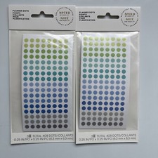 Noted By Post It Planner Dots 408 total dots 2 Pack