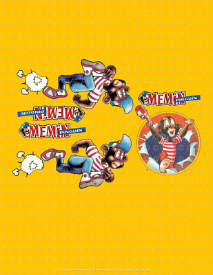 water slide decal for Hot wheels 1/64  FOR DAIRY DELIVERY _ MEMIN PINGUIN _ 009