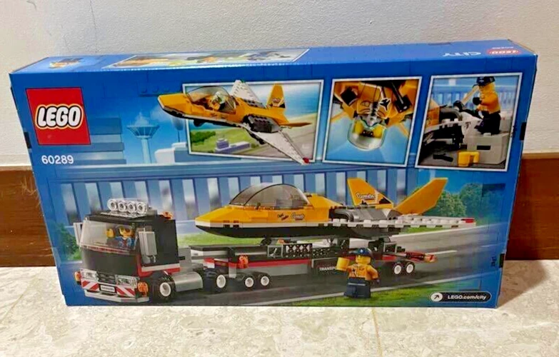 LEGO City авиашоу реактивный транспортер 60289 игрушка строительный набор 281 шт. - Изображение 2 из 4