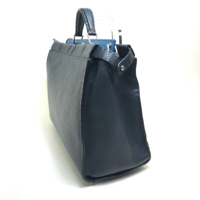 FENDI 7VA388 Selleria Peekaboo 2WAY Business ShoulderBag Leather