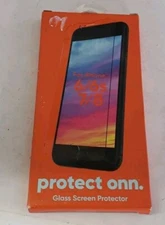 Onn. Privacy Glass Screen Protector for iPhone 6 Plus/6S Plus/7 Plus/8 Plus -NEW