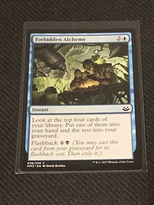 Magic the Gathering Modern Masters 2017 Forbidden Alchemy