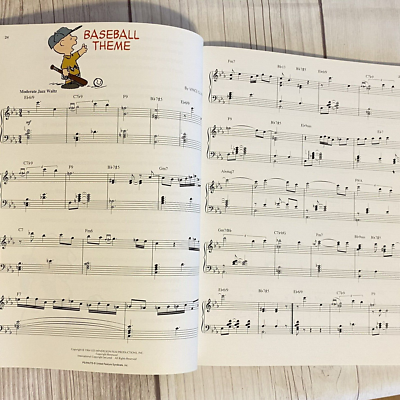 The Peanuts Illustrated Songbook Sheet Music Piano Solo Songbook