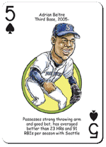 Nuevas tarjetas de juego de héroes de béisbol de los Marineros de Seattle Herodecks - Imagen 4 de 5