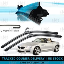 For BMW Z4 E89 2009-2016 Front Windscreen 22" 20" Flat Aero Wiper Blades Set