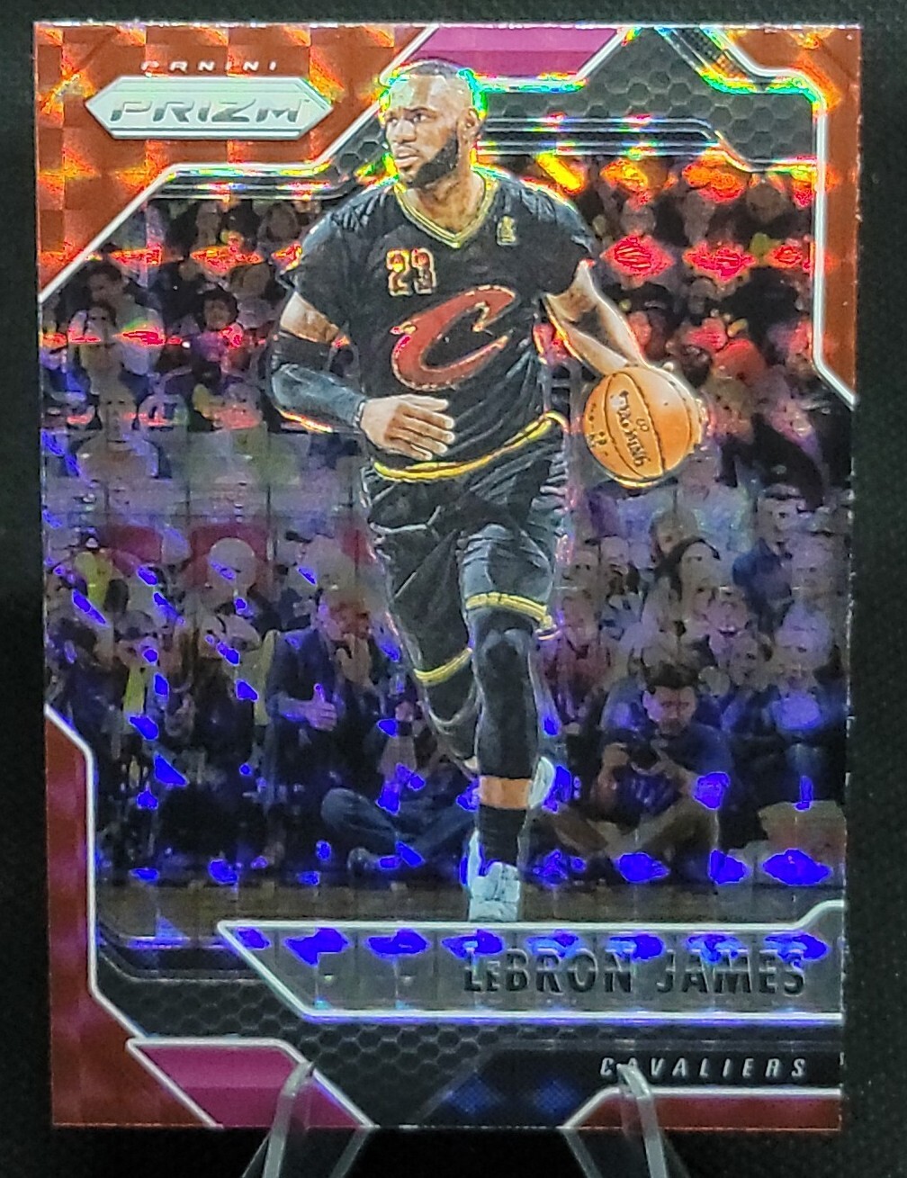 その他 2016-17 prizm mosaic Lebron James red LeBron James 2016 Prizm Mosaic #64 Red Price Guide - Sports