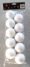 PACK OF  10 FOAM BALLS-65mm--UNOPENED
