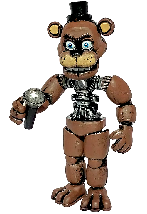 mexican ANIMATRONIC FREDDY FAZBEAR action figure 8 FNAF five