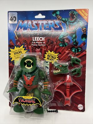Mattel Masters of the Universe Leech The Evil Horde Deluxe Figure Set NEW S9