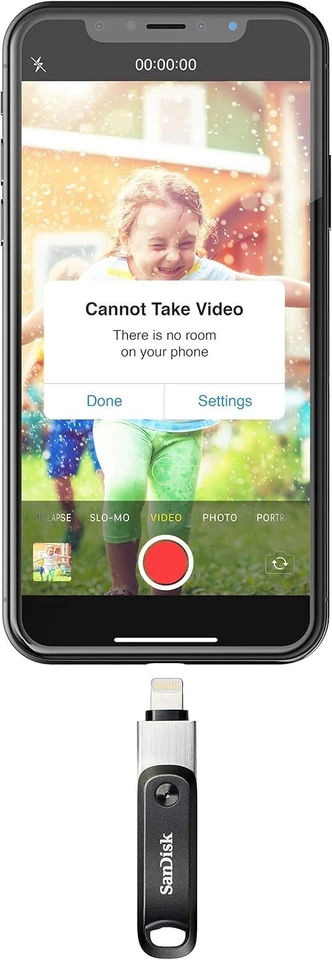 SanDisk 256GB iXpand Flash Drive Go, with Lightning and USB 3.0 connectors - Image 3 of 4