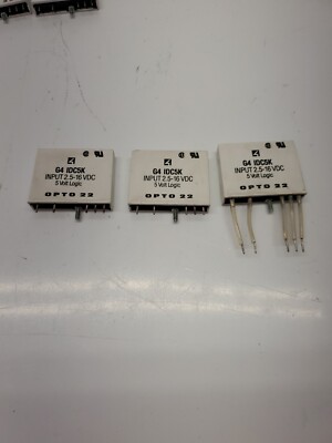 (Lot of 3) Opto 22 G4 IDC5K Input Module 2.5-16VDC 5V Logic G4-IDC5K