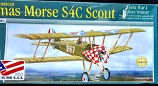 Guillow's Thomas Morse Scout Laser Cut Model Kit NEW