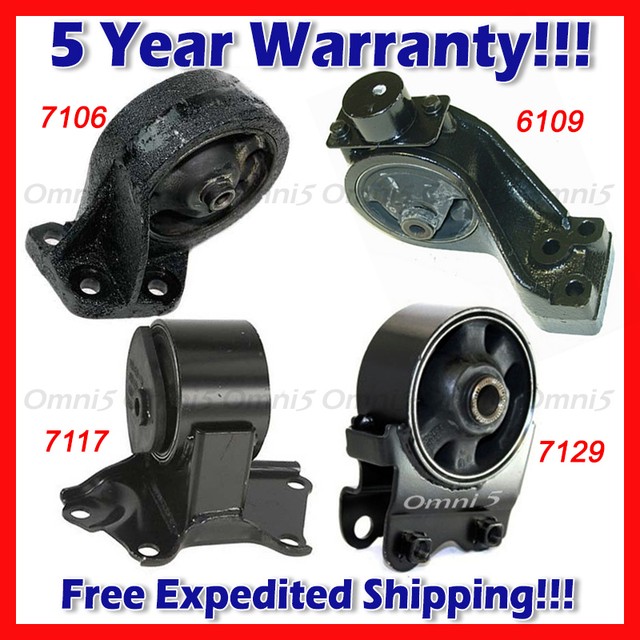 M076 Fits 20012006 Kia Optima 2.5L 2.7L Engine Motor & Trans Mount Set
