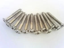 True Custom Shop® Nickel Bridge Mounting Screws for Fender Telecaster & More