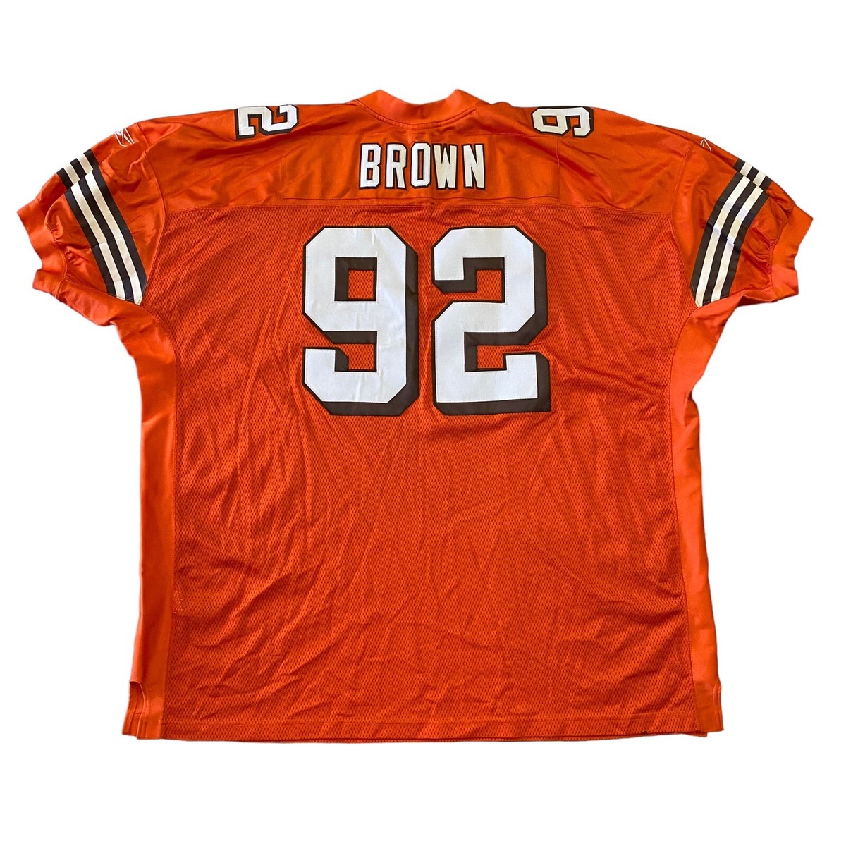 NFL CLEVELAND BROWNS #92 COURTNEY BROWN On Field REEBOK JERSEY