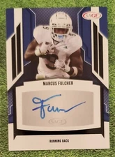 Marcus Fulcher  2024 Sage Low Series  Blue Parallel Auto #A-MF2  Sac Hornets