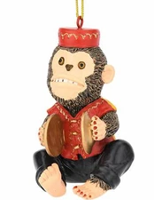 Tree Buddees Retro Wind up Toy Cymbals Monkey Funny Christmas Ornaments Ornament