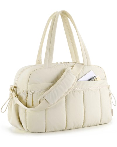 Travel Duffel Bag Gym Bag with Wet Pocket Carry on Weekender Shoulder Boston Bag - Picture 13 of 23
