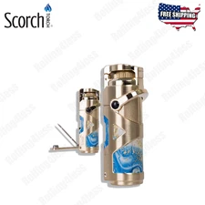❤️Scorch Torch 3.5 inch Torch Lighter Single Flames w. Cigar Punch