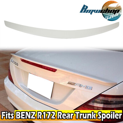 2011-2019 Fits Benz SLK SLC R172 Convertible A Type Trunk Spoiler Painted #650