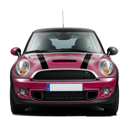 Car Hood Bonnet Rear Stripes Decals Stickers for MINI Cooper R56 Hatchback 07-13 - Imagen 5 de 6