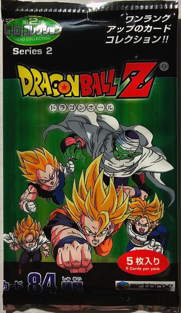 1 Sealed Dragon Ball Z Heroes Collection Series 2 Trading Card