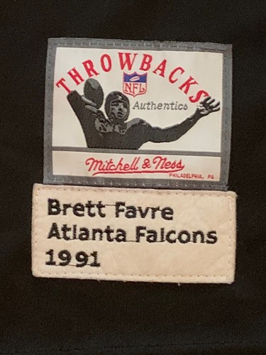 Rare NFL Jersey Atlanta Falcons ( Brett Favres ) SZ=3X HOF - Picture 4 of 8