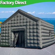 Inflatable Marquee Cube Tent House Portable Night Club Room Disco Gazebo Tent