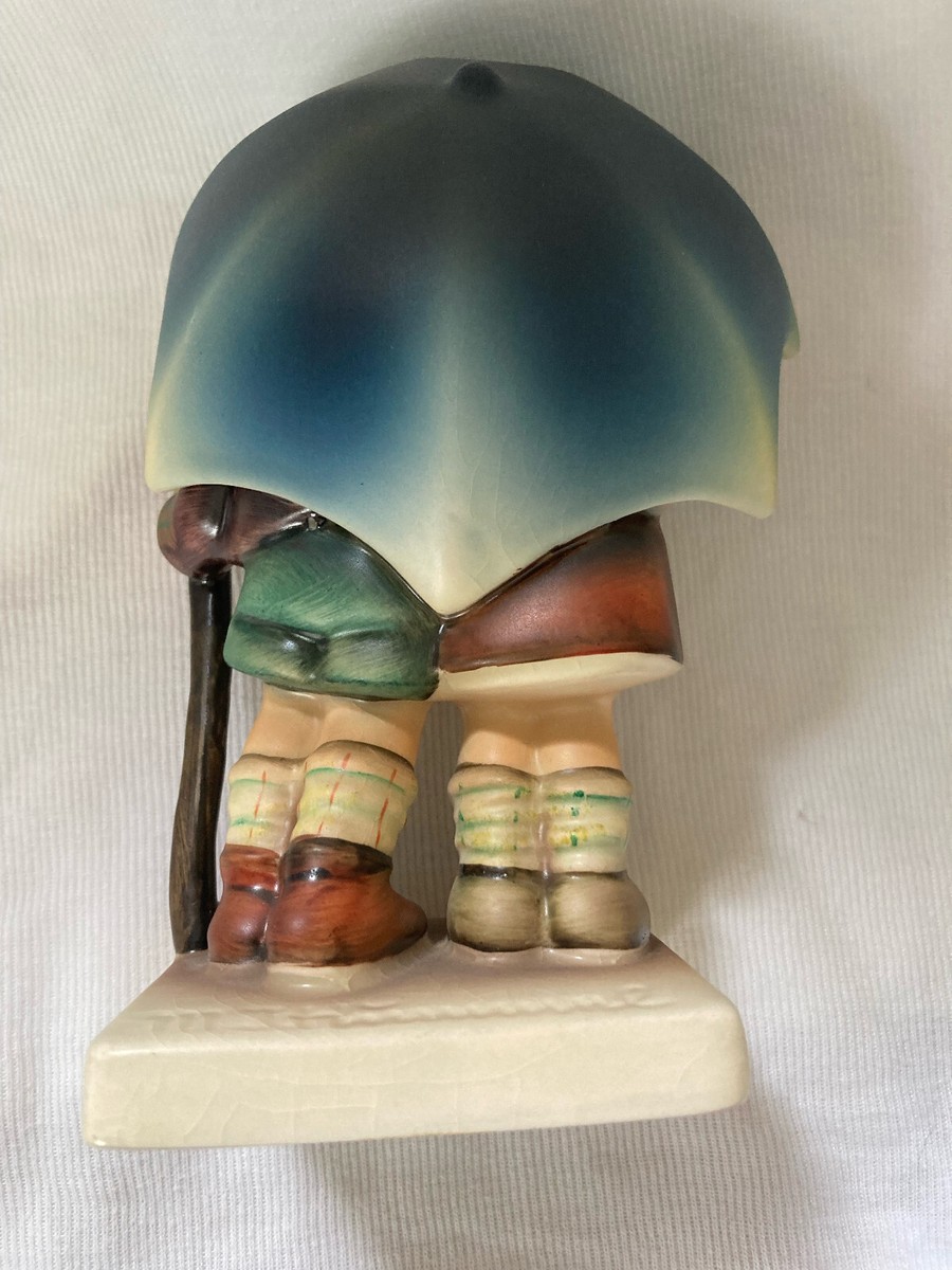 Stormy Weather Hummel Goebel Figurine 71 2/0 Boy Girl Under