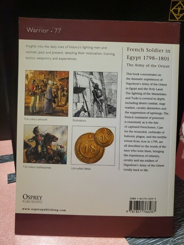Osprey Warrior 77, French Soldier in Egypt 1798-1801: The Army of the Orient - Bild 2 von 2